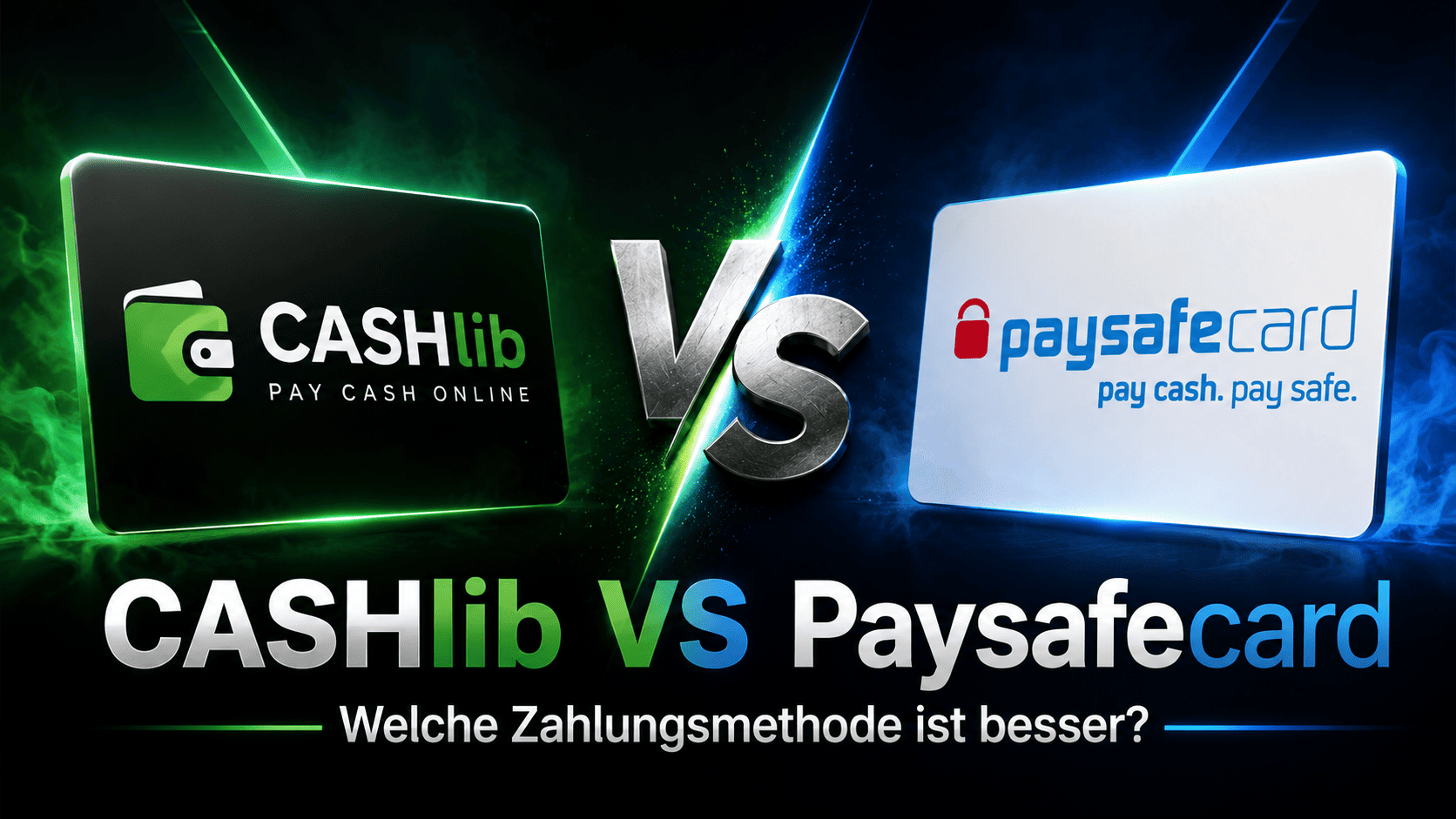CASHlib vs Paysafecard – Welche Zahlungsmethode ist besser?